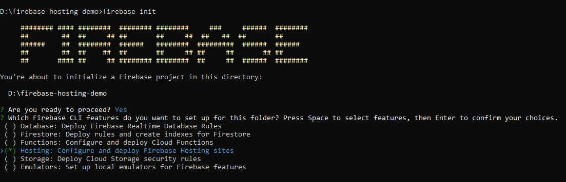 Configure and deploy Firebase Hosting sites. 