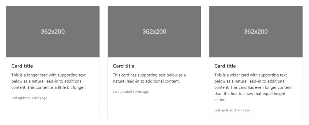 Card Component is removed